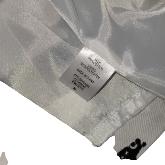 Anthropologie Azel Hazel Black White Swing Blazer Jacket Sz M - Picture 5 of 6